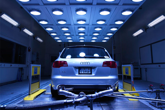 Audi AG - Projekt - Abgasklimakammer mit Höhensonne