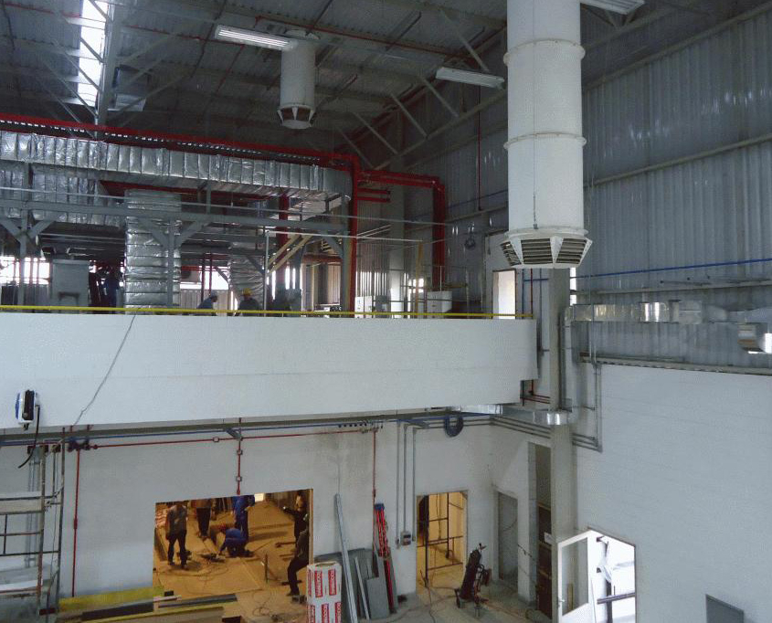 PARR Engineering - Projekt - BOSCH CURITIBA Brasilien - Technikzentrale im Bau